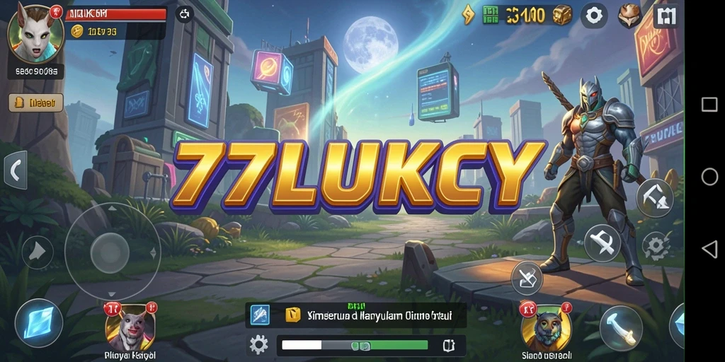 Tampilan menarik dari gameplay 777LUKCY yang seru.