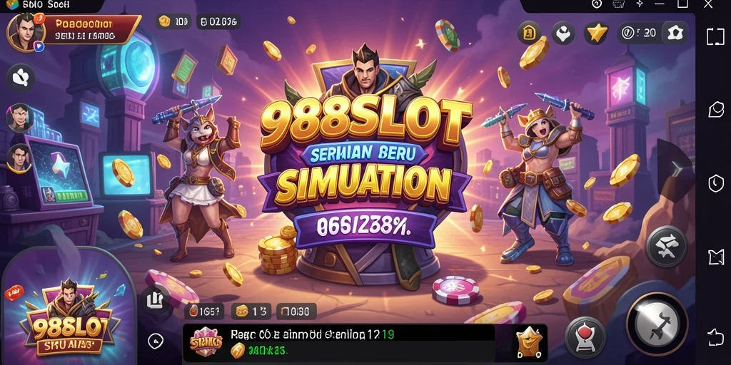 Tampilan gameplay seru dan interaktif dari 988SLOT.