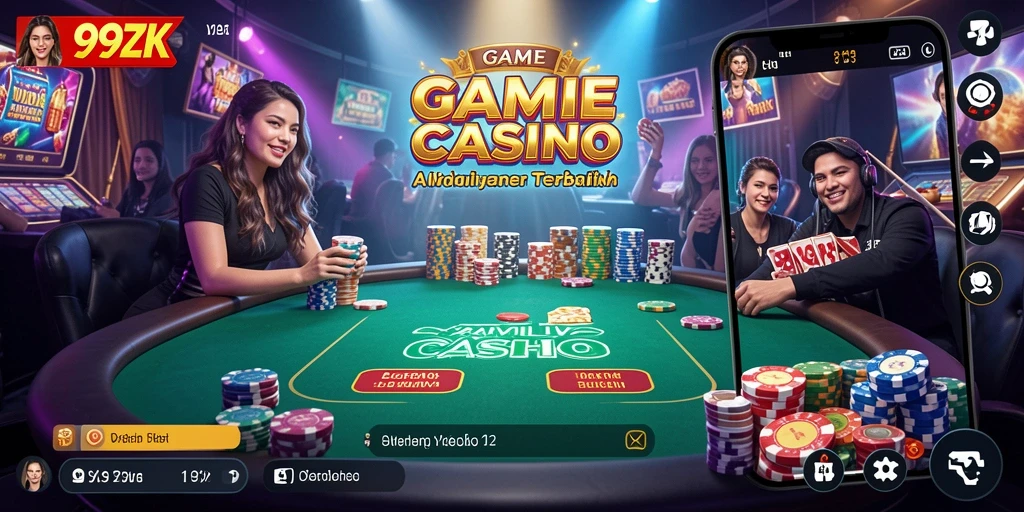 Screenshot gameplay Live Casino 99ZK yang menarik dan interaktif.