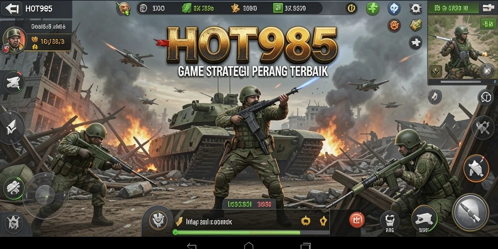 Tampilan menarik dari gameplay SLG yang menantang dan mendebarkan.