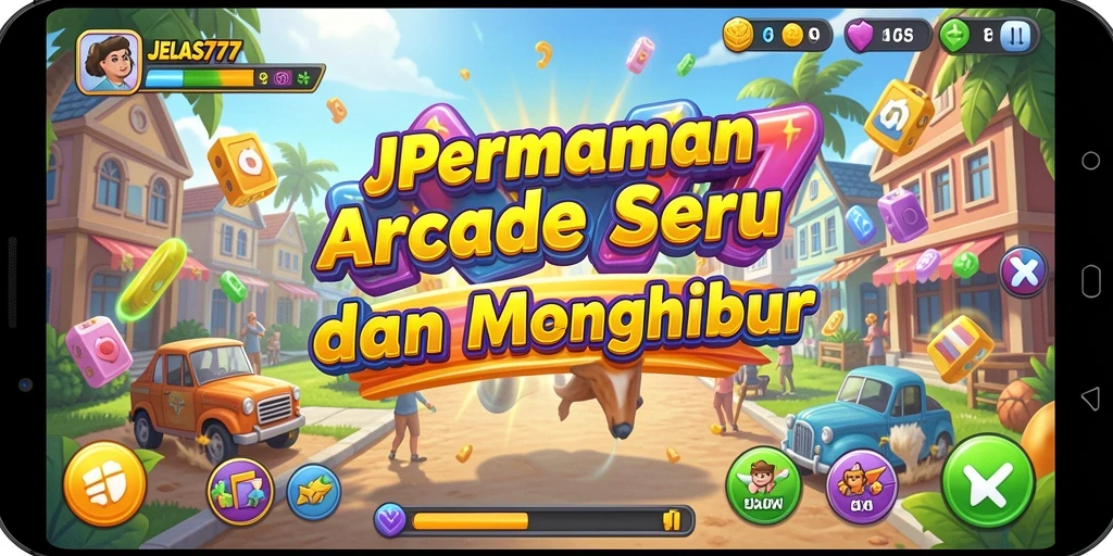 Tangkapan layar permainan JELAS777 menampilkan aksi seru dalam game Arcade.