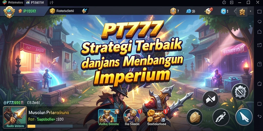 Tampilan gameplay PT777 menunjukkan aksi strategis yang mendebarkan.