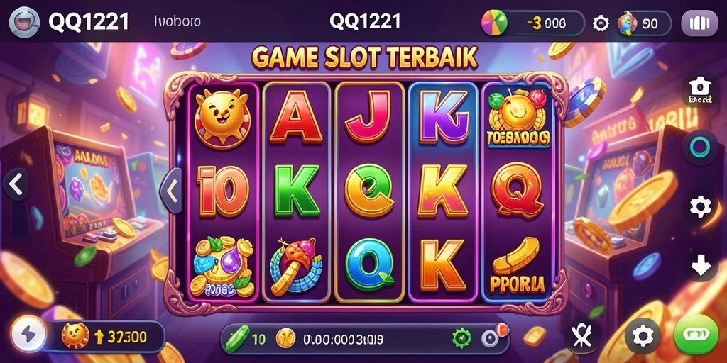 Screenshot gameplay menarik dari QQ1221 yang menampilkan slot yang memikat.