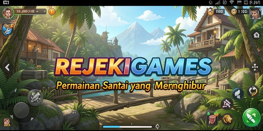 Tampilan gameplay REJEKIGAMES yang seru dan menghibur.