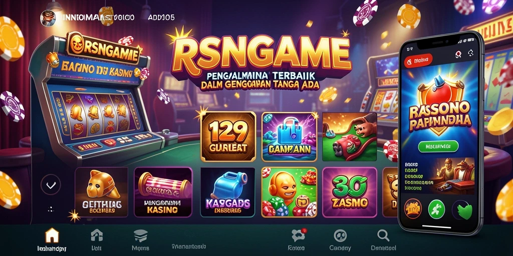 Tampilan gameplay menarik RSNGAME dengan variasi permainan Kasino.