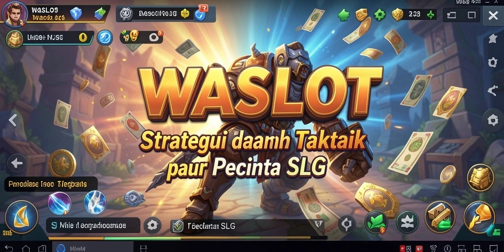 Tangkapan layar gameplay WASLOT menunjukkan strategi yang mendalam.